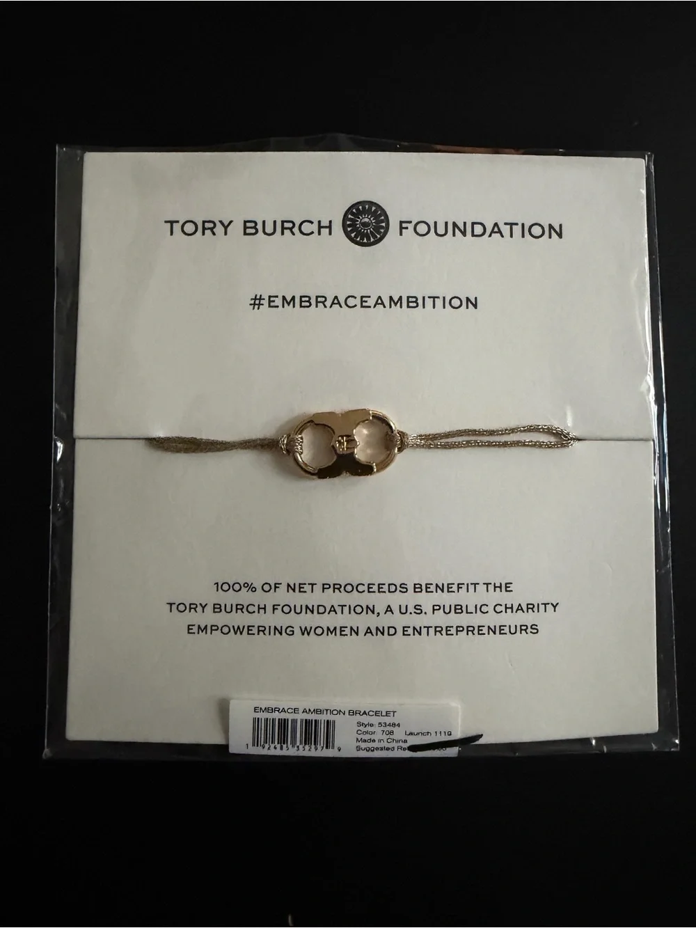 Tori Burch Embrace Ambition Bracelet